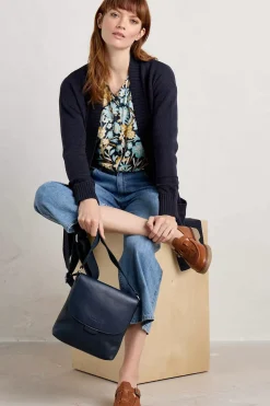Seasalt Cornwall Tops<Studio Glass 3/4 Sleeve Top Floral Terrain Maritime