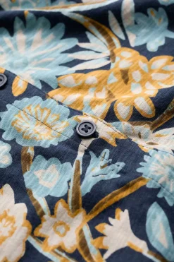 Seasalt Cornwall Tops<Studio Glass 3/4 Sleeve Top Floral Terrain Maritime