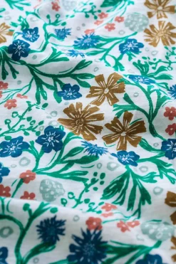 Seasalt Cornwall Tops<Studio Glass V-Neck Jersey Top Creekside Floral Chalk