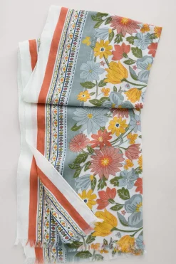 Seasalt Cornwall Scarves & Shawls<Summer Scarf Half Moons Chalk