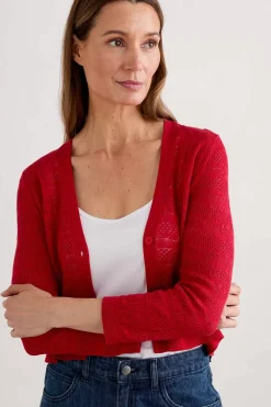 Seasalt Cornwall Knitwear<Sweet Day Cotton Cardigan Rudder