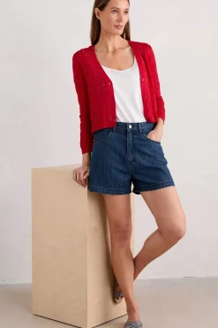 Seasalt Cornwall Knitwear<Sweet Day Cotton Cardigan Rudder