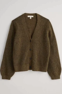 Seasalt Cornwall Knitwear<Taffle V-Neck Cardigan Laurel