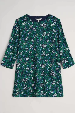 Seasalt Cornwall Tunics<Tall Waves Jersey Tunic Flower Meadow Maritime