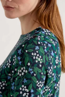 Seasalt Cornwall Tunics<Tall Waves Jersey Tunic Flower Meadow Maritime