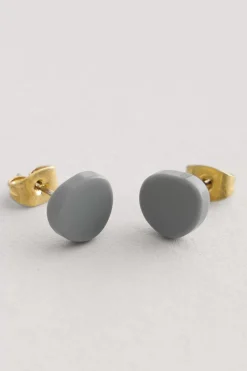 Seasalt Cornwall Jewellery<Talland Smooth Stud Earrings Papaya