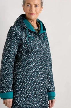 Seasalt Cornwall Coats & Jackets<The Reversible Waterproof Raincoat Rain Showers Maritime Chalk