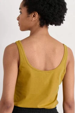Seasalt Cornwall Tops<Tidal Drift Jersey Vest Pear