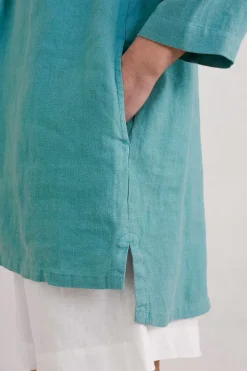 Seasalt Cornwall Tunics<Tide Clock 3/4 Sleeve Tunic Tidepool