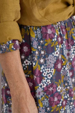 Seasalt Cornwall Dresses<Tor View Jersey Dress Dense Floral Squall