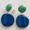 Seasalt Cornwall Jewellery<Torch Lily Drop Earrings Island Mix