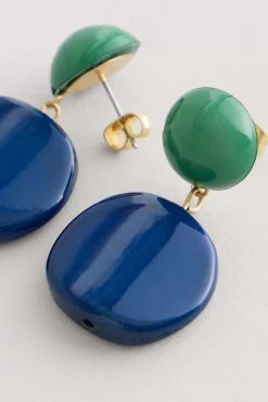 Seasalt Cornwall Jewellery<Torch Lily Drop Earrings Island Mix