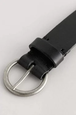 Seasalt Cornwall Belts<Townshend Leather Belt Black