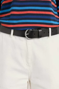 Seasalt Cornwall Belts<Townshend Leather Belt Black