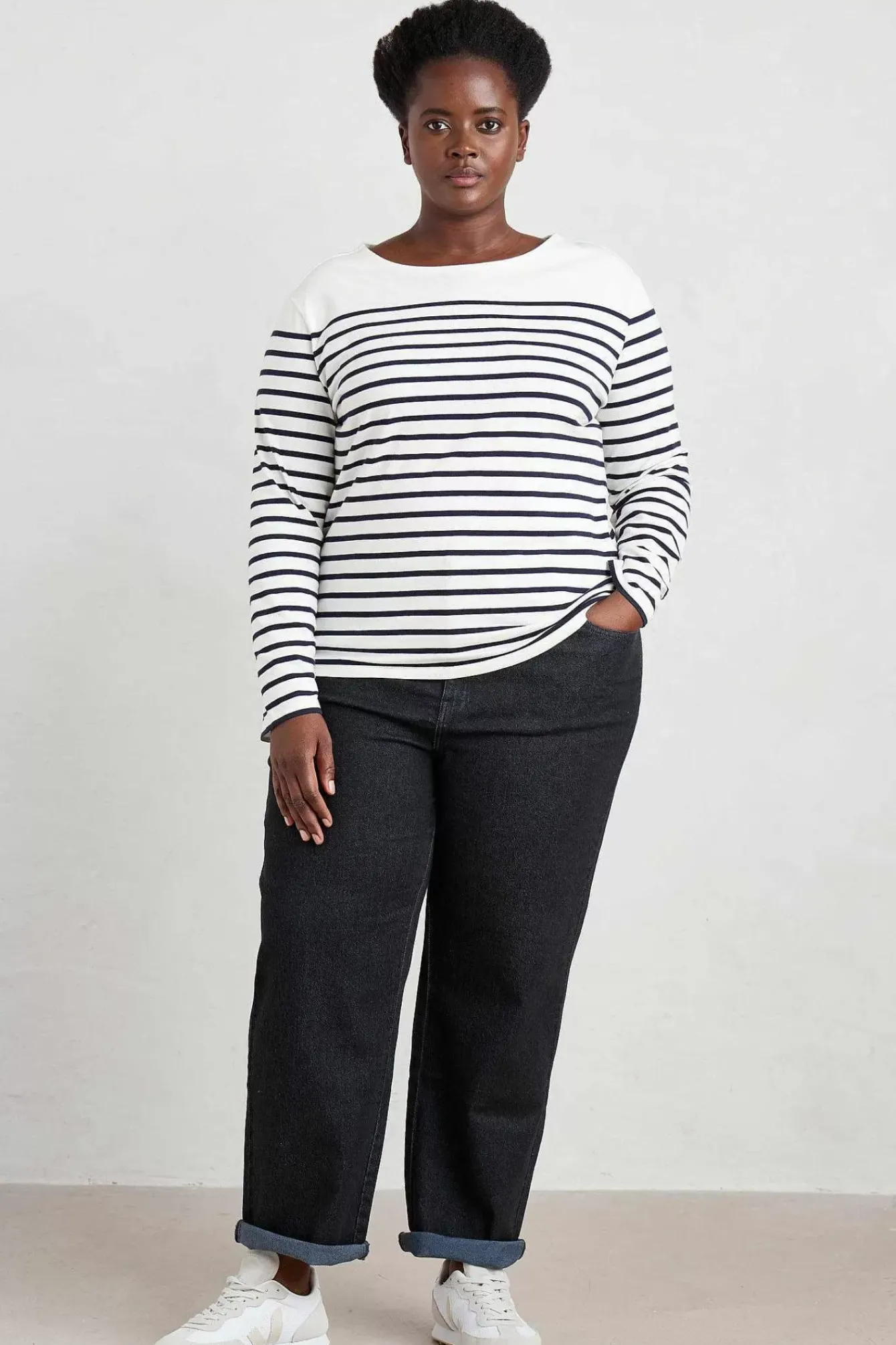 Seasalt Cornwall Trousers & Shorts<Trenow Cove Straight Leg Jeans Inkwell Overdye