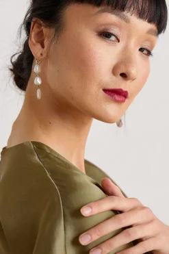 Seasalt Cornwall Jewellery<Valency Freshwater Pearl Drop Earrings Arthek Mix