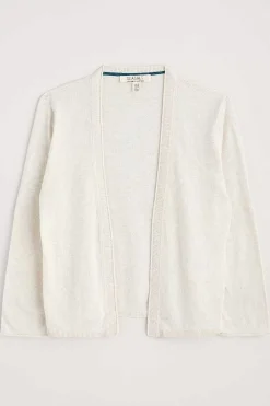 Seasalt Cornwall Knitwear<Vanessa Cotton Cardigan (Gots) Chalk