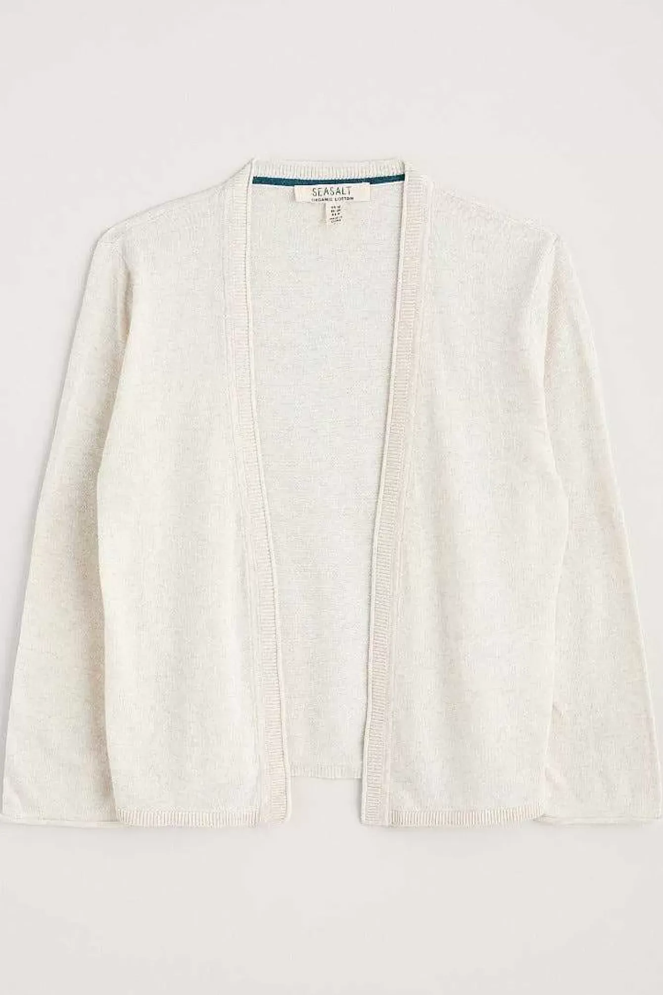 Seasalt Cornwall Knitwear<Vanessa Cotton Cardigan (Gots) Chalk