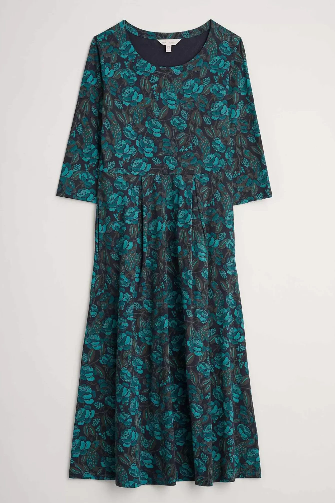 Seasalt Cornwall Dresses<Veronica Midi Dress (Gots) Tapestry Bloom Loch