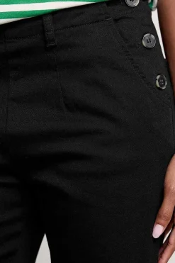 Seasalt Cornwall Trousers & Shorts<Waterdance Trousers Black