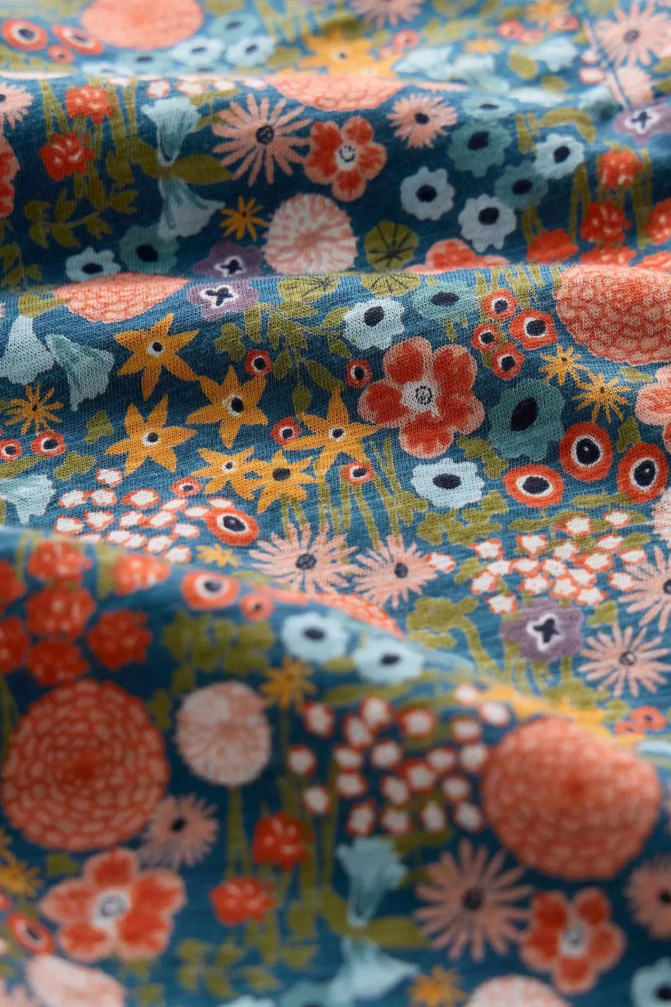 Seasalt Cornwall Tops<Waterflow Short Sleeve Top Companion Border Light Squid