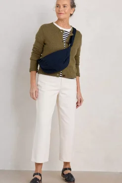 Seasalt Cornwall Knitwear<Wheal Pool Organic Cotton Cardigan Fern Moss