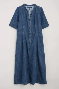 Seasalt Cornwall Dresses<Wightwick Midi Dress Mid Indigo Wash