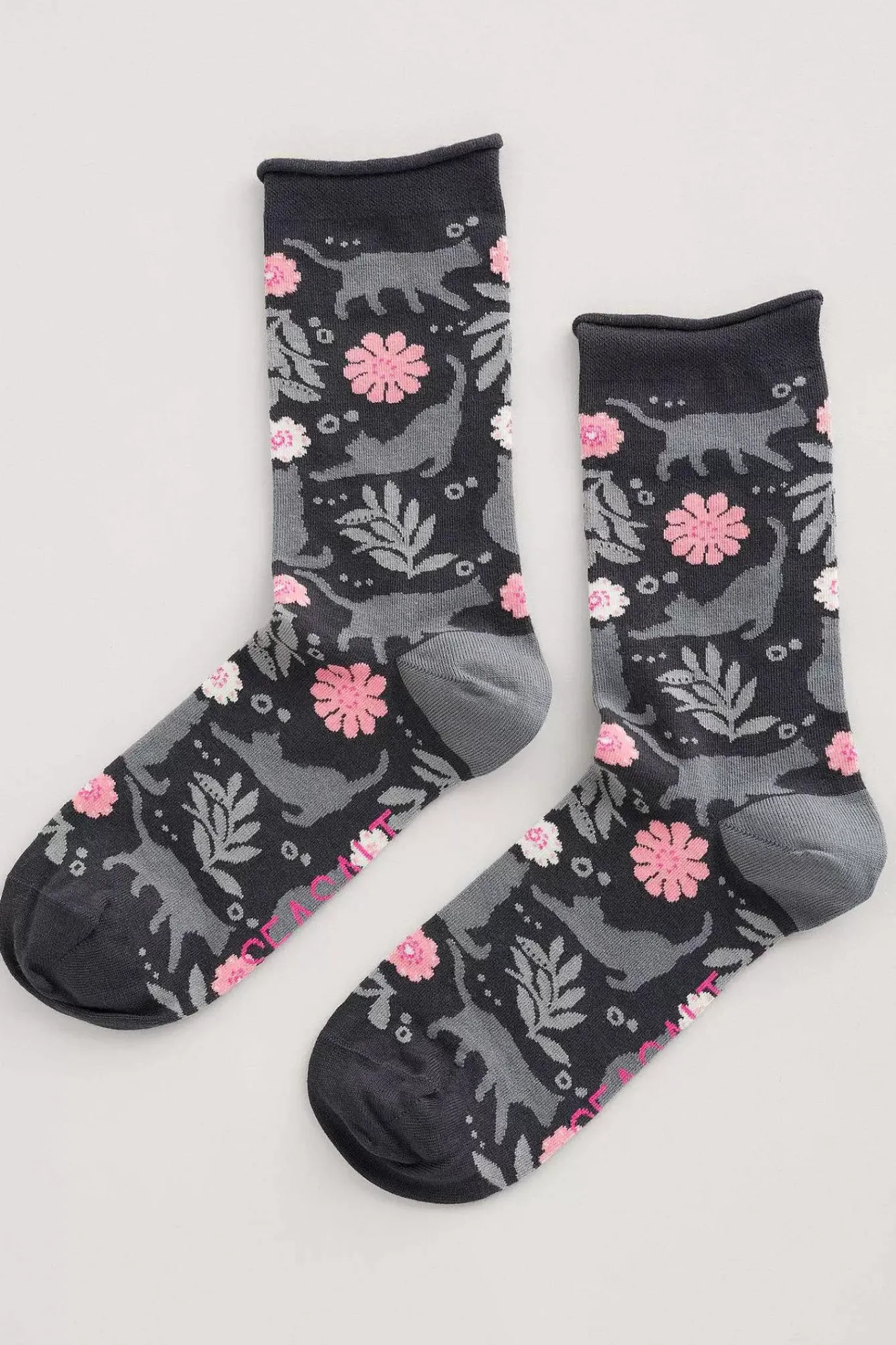 Seasalt Cornwall Socks & Tights<Women's Arty Organic Cotton Socks Heather Sketch Aran