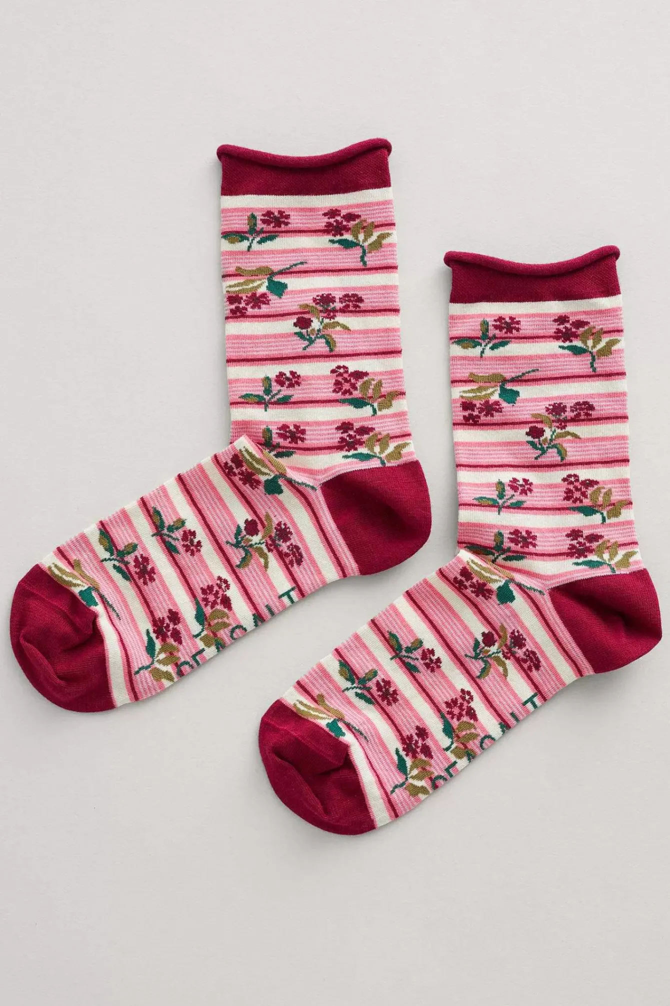 Seasalt Cornwall Socks & Tights<Women's Arty Organic Cotton Socks Heather Sketch Aran