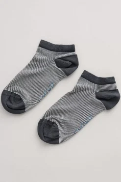Seasalt Cornwall Socks & Tights<Women's Everyday Trainer Socks Spot Stripe Dusk