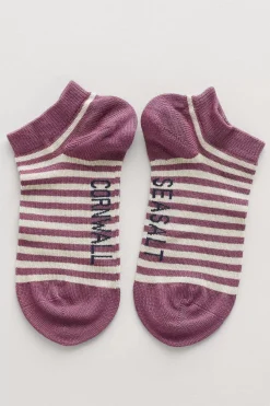 Seasalt Cornwall Socks & Tights<Women's Sailor Trainer Sock Starling Scatter Maritime