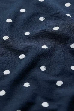 Seasalt Cornwall Tunics<Wren Jersey Tunic Little Sponge Spot Maritime