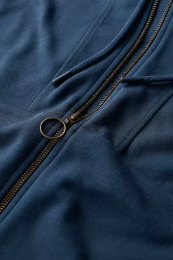 Seasalt Cornwall Tops<Wych Elm Zip Up Hoodie Squall