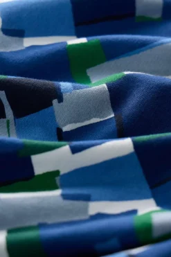 Seasalt Cornwall Tunics<Zora Sweatshirt Tunic Francis Collage Blue Jay
